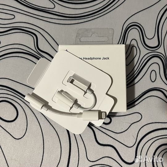 Apple Lightning Jack 3.5 оригинал