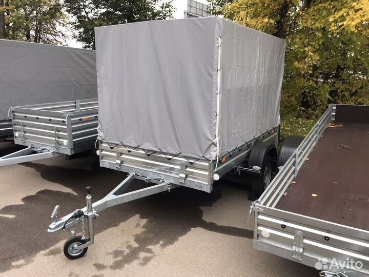 Московский прицеп с тентом. 2.5х1.5м