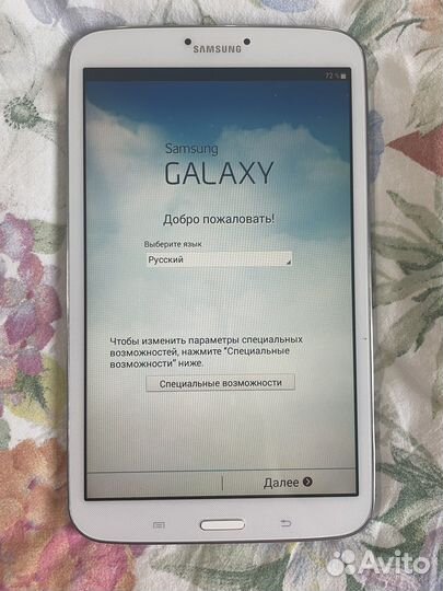 Планшет samsung galaxy tab3 Модель SM-T310 16 gb