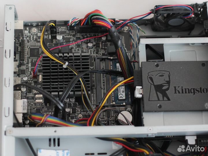 Мини пк (офисный, медиасервер) GA-J1800N 2.41Ghz