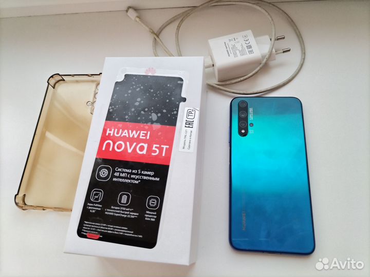 HUAWEI Nova 5T, 6/128 ГБ