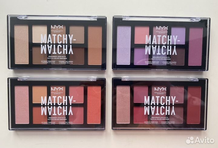 Тени Clinique Estee Lauder палетки Nyx