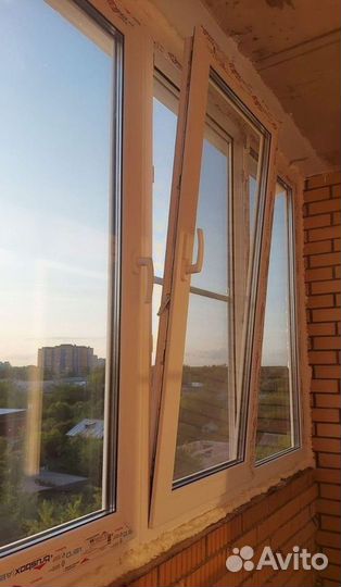 Окна и балконы новые