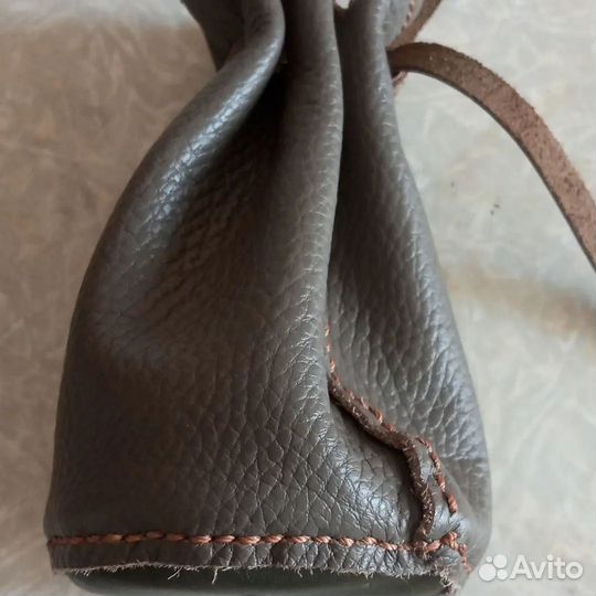 Кожаный чехол для мелочи