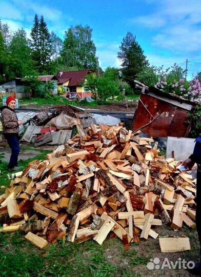 Дрова Береза в наличии в Выборге любого объема