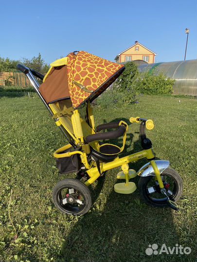 Велосипед коляска с ручкой