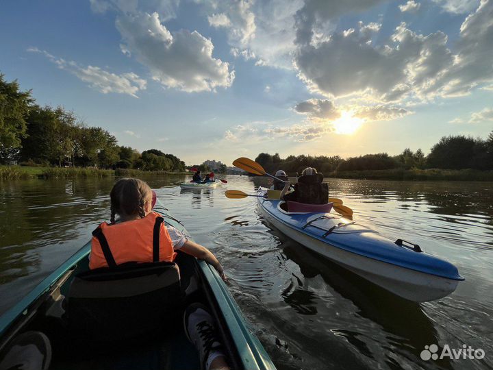 Сплав на байдарке в Смоленске по Днепру