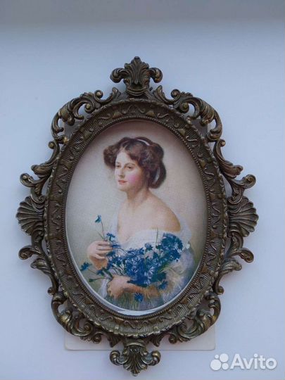 Старинная рамка. Бронза