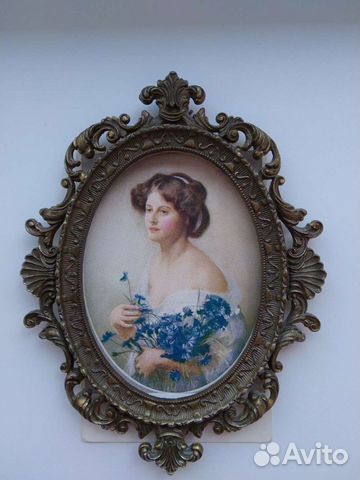 Старинная рамка. Бронза