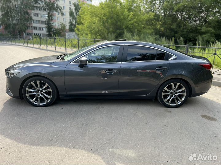 Mazda 6 2.5 AT, 2017, 153 800 км