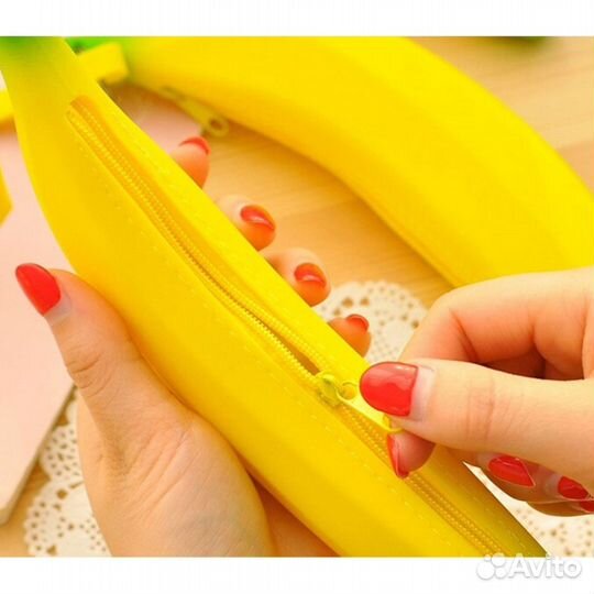 Силиконовый пенал - кошелёк 