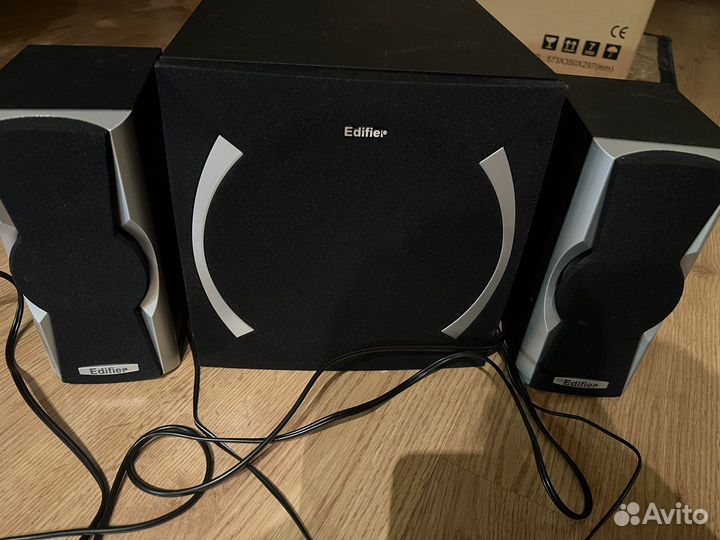 Колонки и сабвуфер Edifier для дома