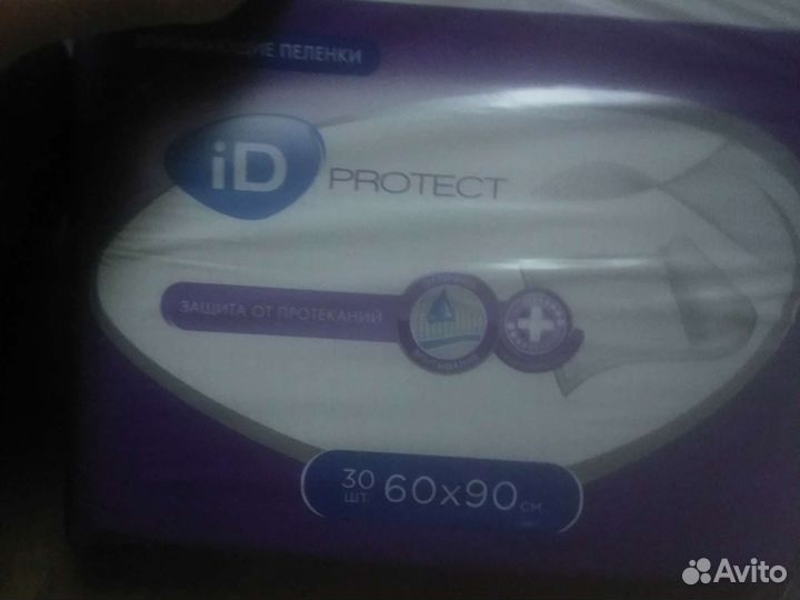 Пеленки одноразовые 60х90 30 штук