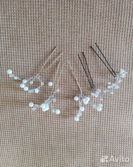 Шпильки свадебные