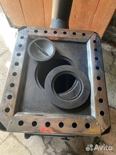 Печь буржуйка чугунная