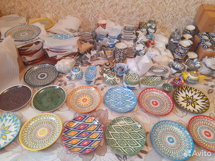 Узбекская посуда блюдо сервировочное