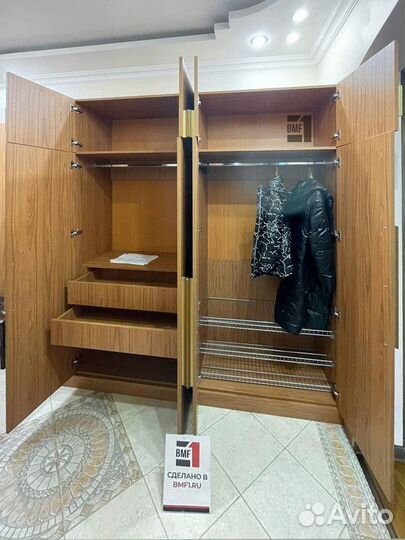 Гардеробная в прихожей на заказ