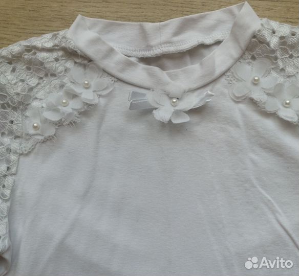 Блузка школьная на 7-8 лет