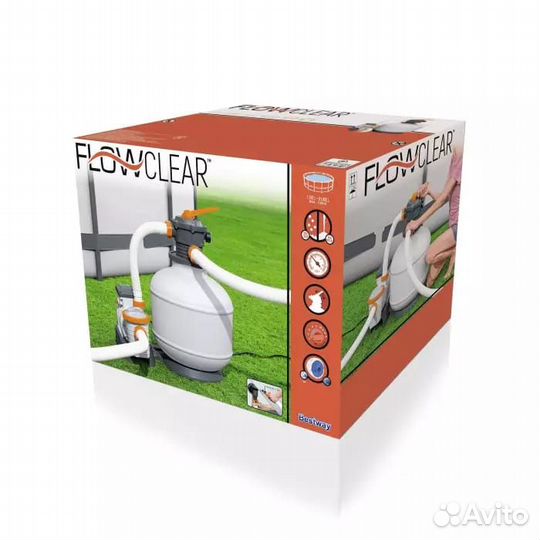 Фильтр-насос песочный для бассейнов Bestway 58499