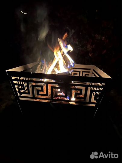 Костровая чаша квадратная с доставкой по РФ