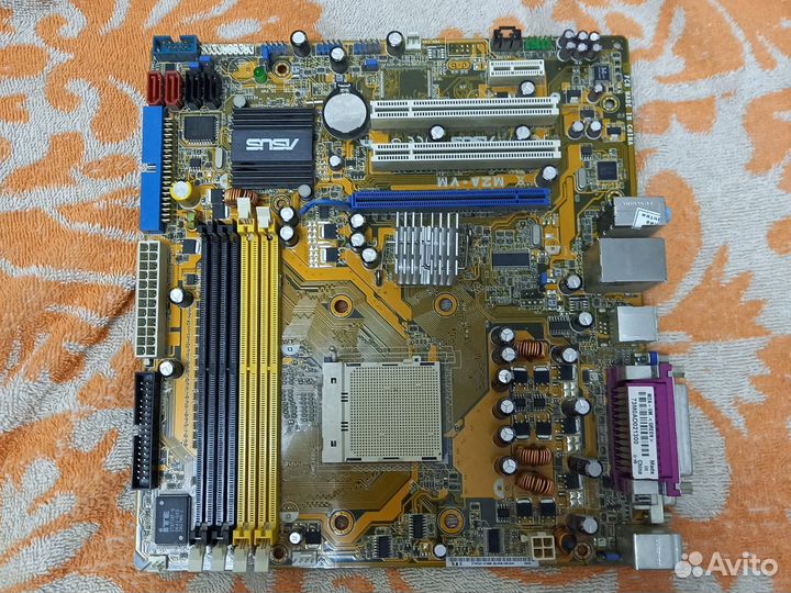 Материнская плата asus socket am2 m2a-vm 4ddr2