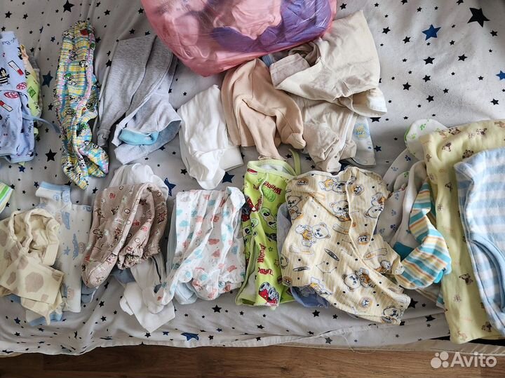 Вещи для новорожденных пакетом