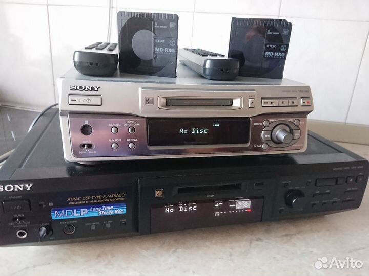 Sony - MD дека 2 штуки