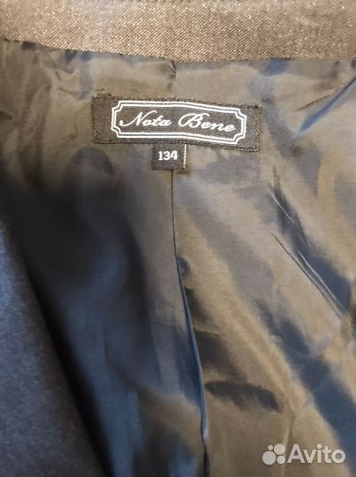 Пиджак для мальчика 134