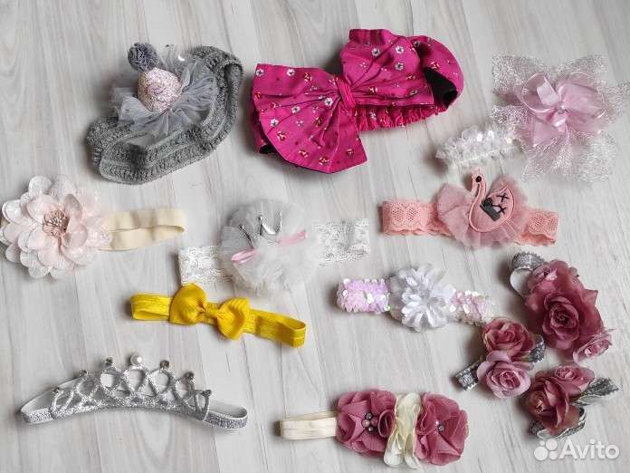 Повязки на голову для малышки