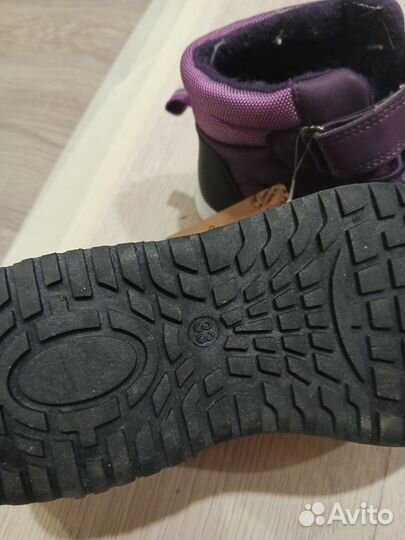 Ботинки демисезонные для девочки 33размер