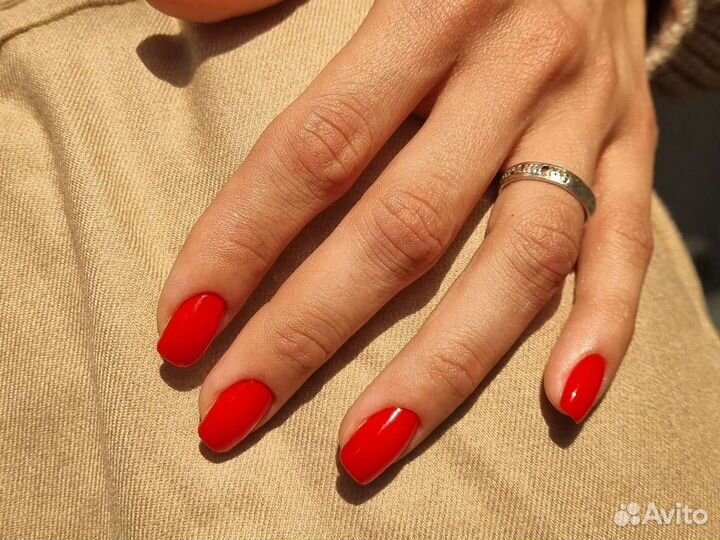 Маникюр наращивание