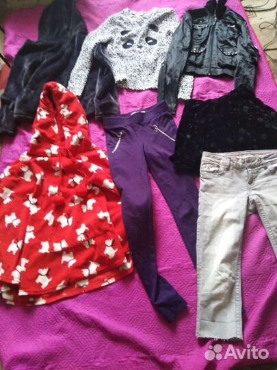 Вещи пакетом для девочки раз 40-42