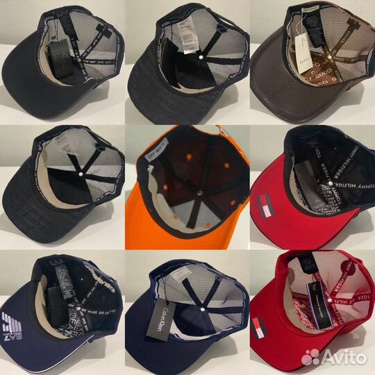 Бейсболка кепка разных брендов (premium)