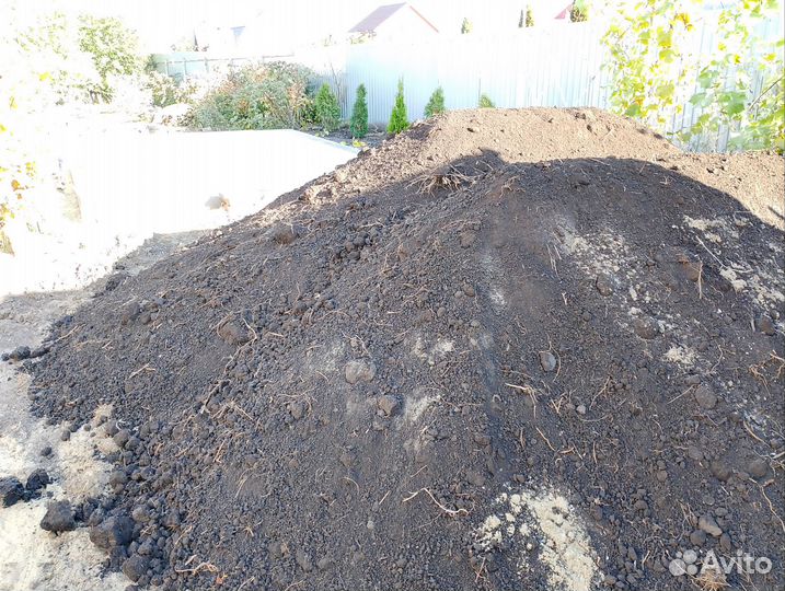 Чернозём плодородный, Перегной. Хорошего качества