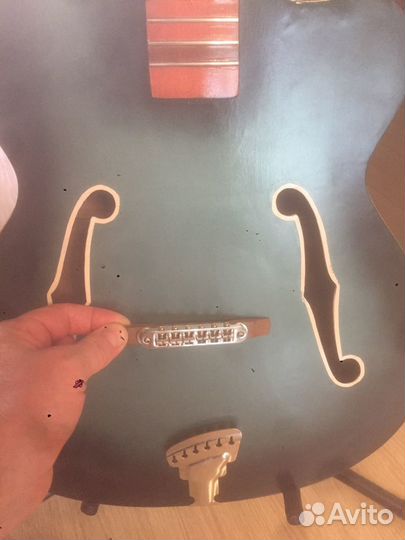 Акустическая гитара Орфей реставрация и апгрейд