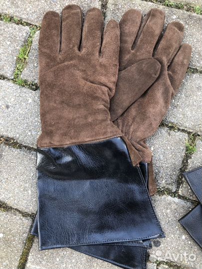 Краги мотоциклетные СССР кожанные