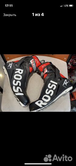 Лыжные ботинки rossignol 43