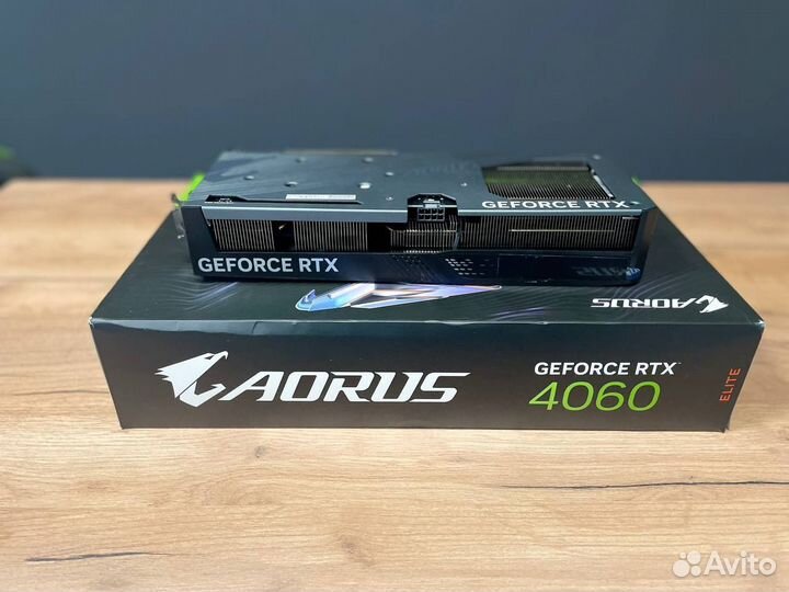 Новая видеокарта GeForce RTX 4060 8Gb aorus elite