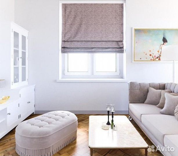 Римские шторы блэкаут на заказ