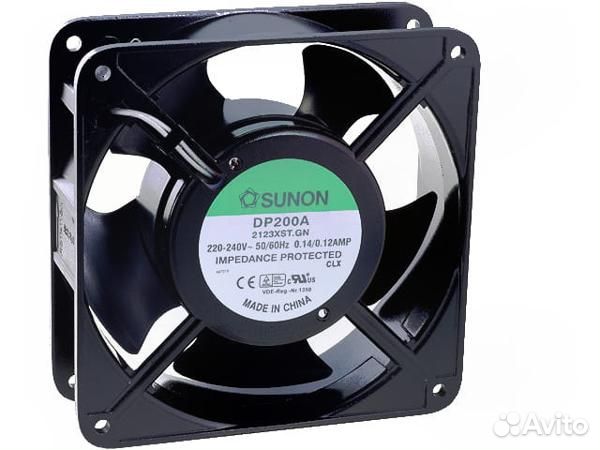 Вентилятор sunon dp200a2123xst, AC, 120X120X38 мм
