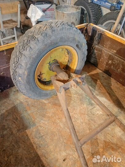 Подвеска на прицеп в сборе