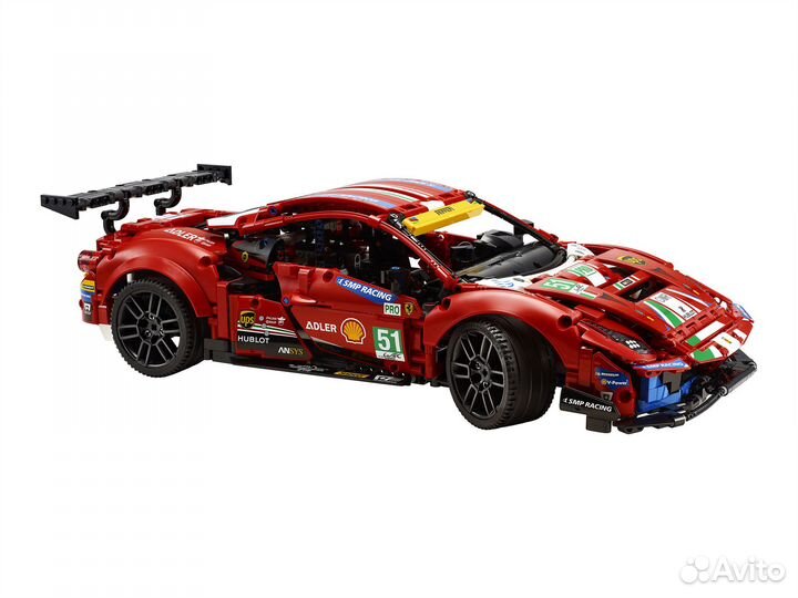 Lego Technic 42125 – Феррари 488 GTE