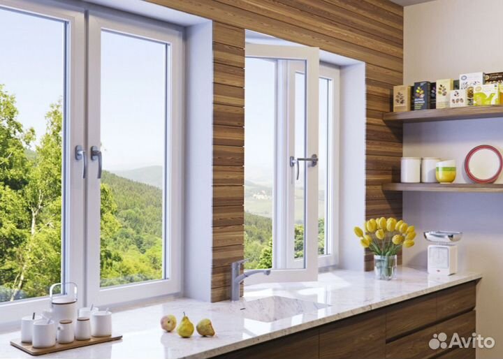 Пластиковые окна с установкой