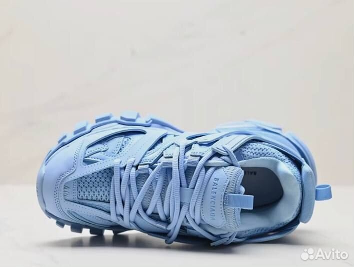 Balenciaga track 1 голубые premium