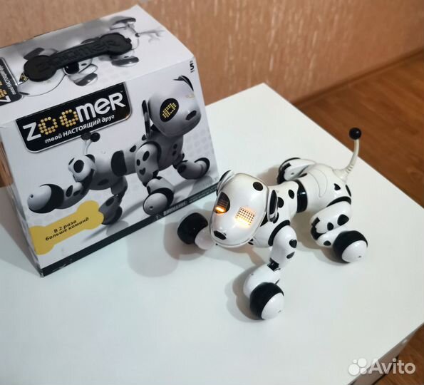 Zoomer умная собака робот долматинец оригинал рус