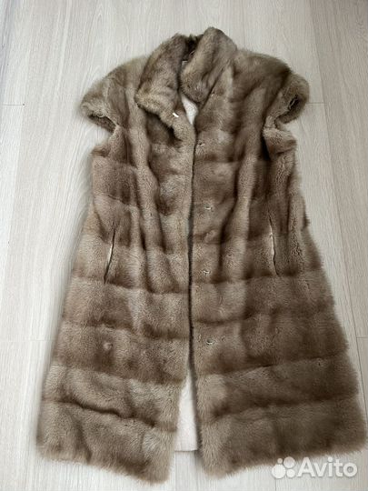 Норковая жилетка XS