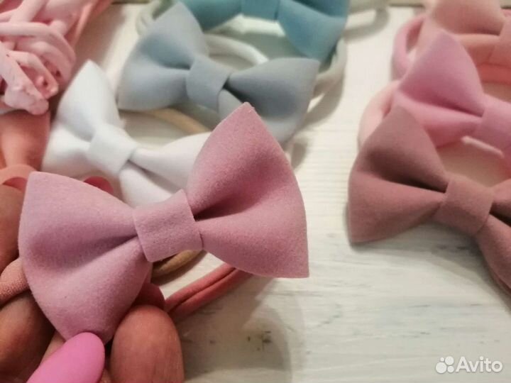Бантики повязки резинки