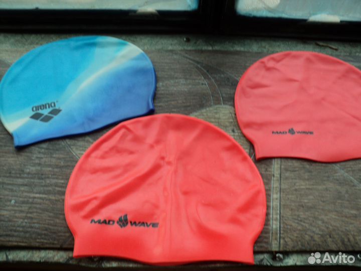 Шапочка для плавания взрослая