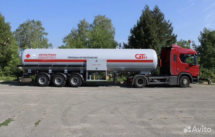 Полуприцеп газовоз GT7 ППЦТ-45, 2023