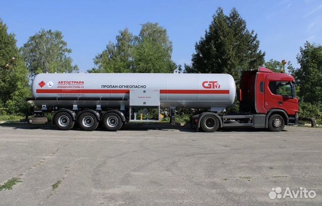 Полуприцеп газовоз GT7 ППЦТ-45, 2023